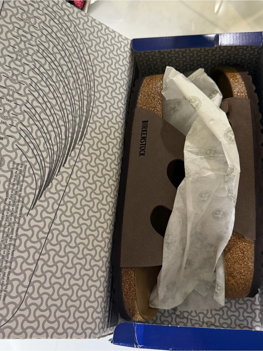 Birkenstock Mocca Florida women Three-Strap Sandal - Taupe Brown size 39-8 US. - Picture 7 of 7